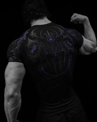 Breathedivinity High Bounce tight training fitness T-shirt