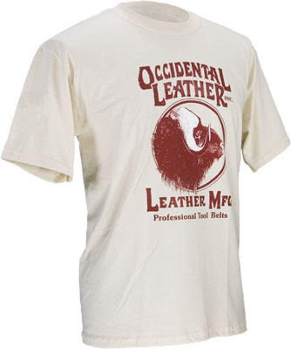 Occidental Leather Logo Crewneck T-Shirt, Unisex Large