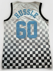 Nipsey Hussle Crenshaw Checkered Basketball Jersey | Men’s L | Headgear Classics