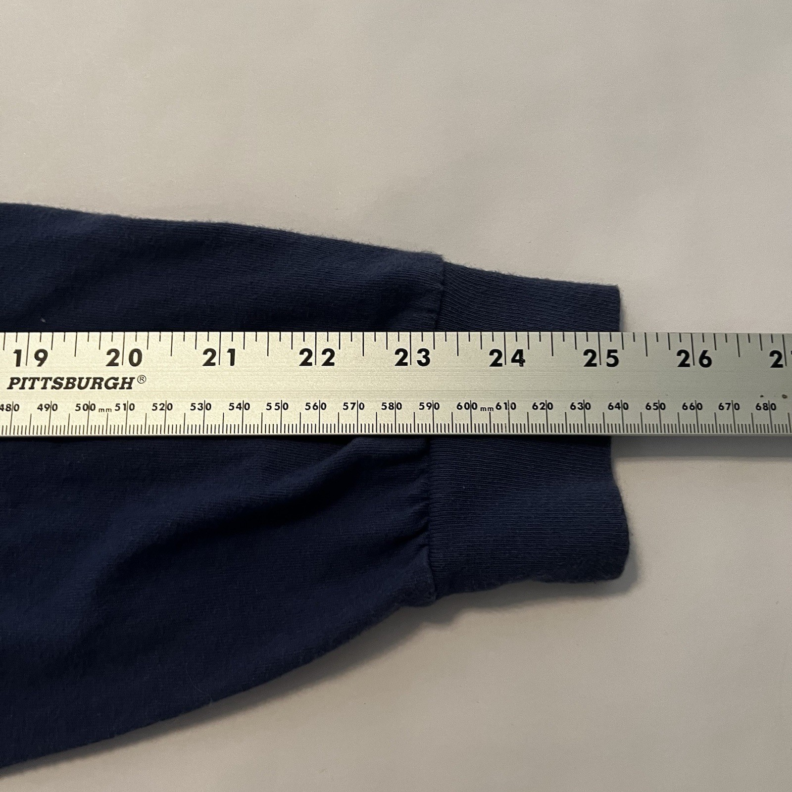 The Thread Shop Blue Long Sleeve Nas N.Y. State of Mind Tee L Made in USA gallery