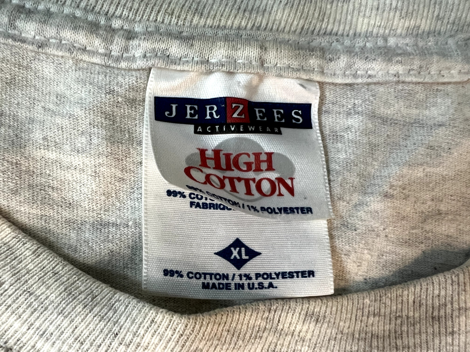Vintage 90s / Y2K USA Baseball #35 T Shirt XL Made in USA RARE gallery
