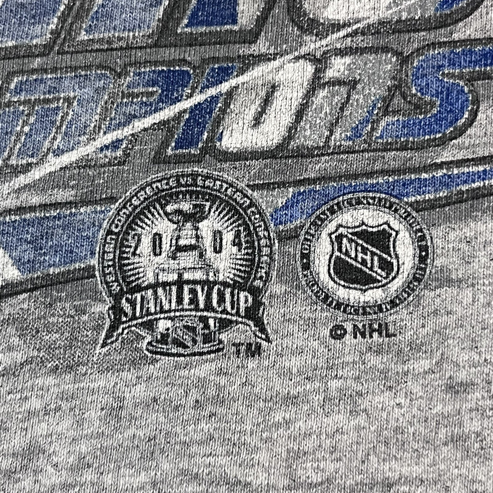 Tampa Bay Lightning Shirt Vintage Hockey NHL Nutmeg Stanley Cup Trophy Champion gallery