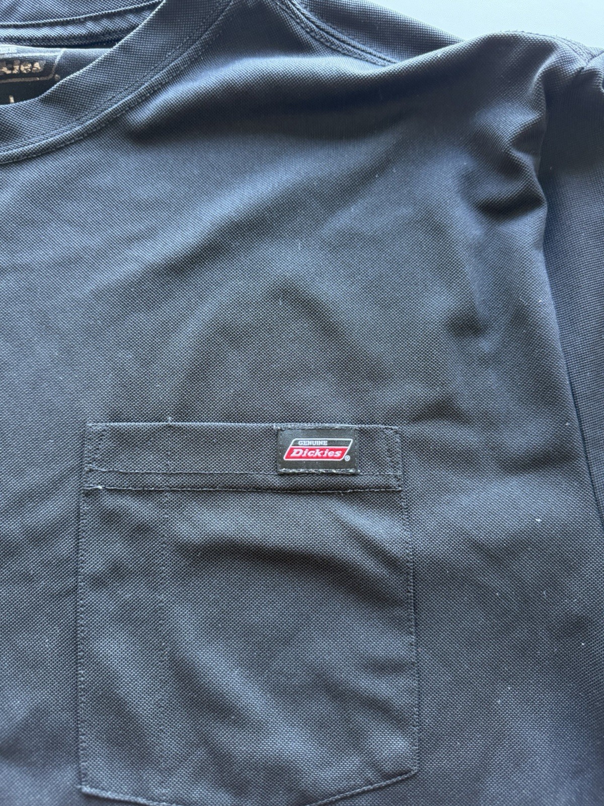 Genuine Dickies Men's Short Sleeve Performance Pocket T-Shirt, Black, Size L gallery