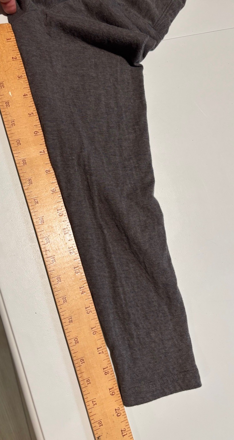 Faherty Shirt Mens Gray Sz L Cloud Cotton Long Sleeve Top Soft Boat Neck Y16 gallery