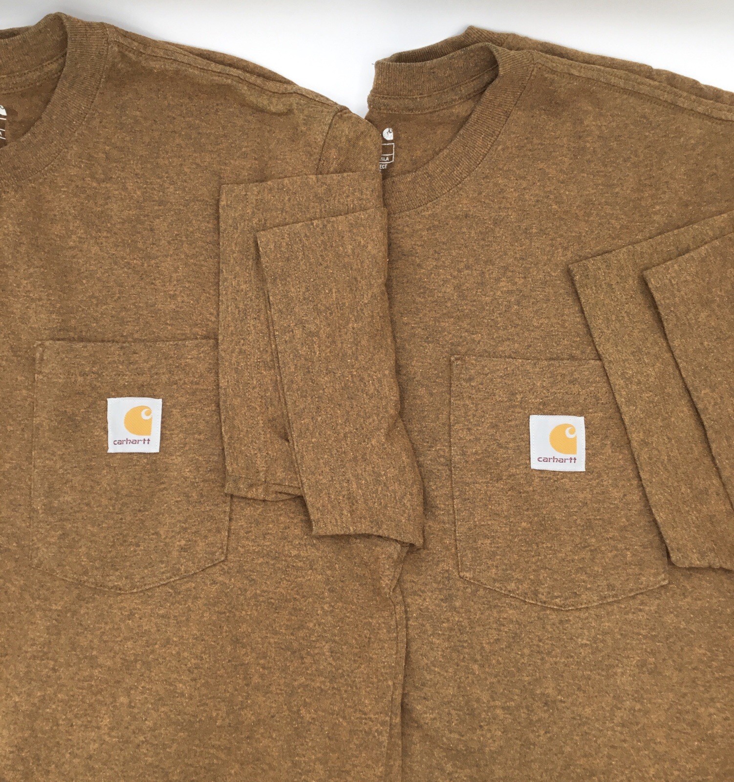 Lot of 3💥Carhartt Mens Sz MEDIUM Relaxed & Loose Fit Shirts w/ Pockets- EUC gallery