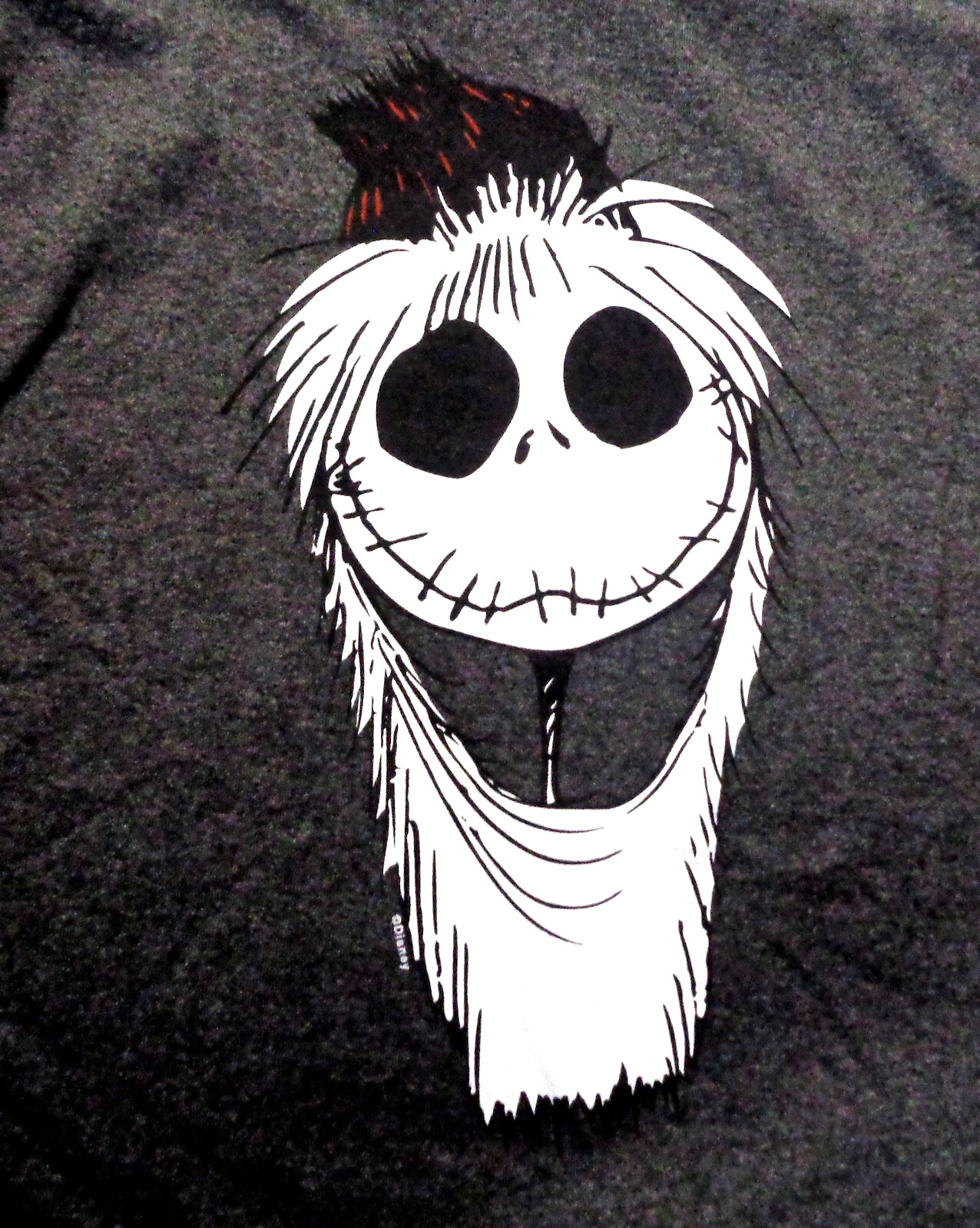 Cool!! Jack Skellington/Santa T-Shirt in Size Medium (SEE DESCRIPTION) gallery