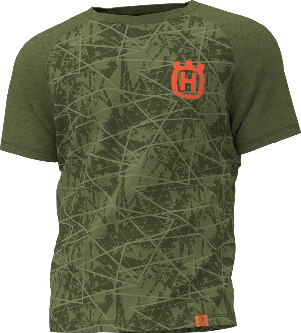 Husqvarna Xplorer BARRTRÄD (Swedish for “Conifer / Pine") T-Shirt gallery