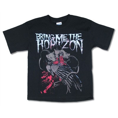 Boys' Bring Me The Horizon Rats Tee T-shirt Youth Small Black gallery
