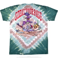 GRATEFUL DEAD-SPRING TRAINING-BEARS,TERAPIN-TIE DYE T-SHIRT S,M,L,XL,XXL Garcia