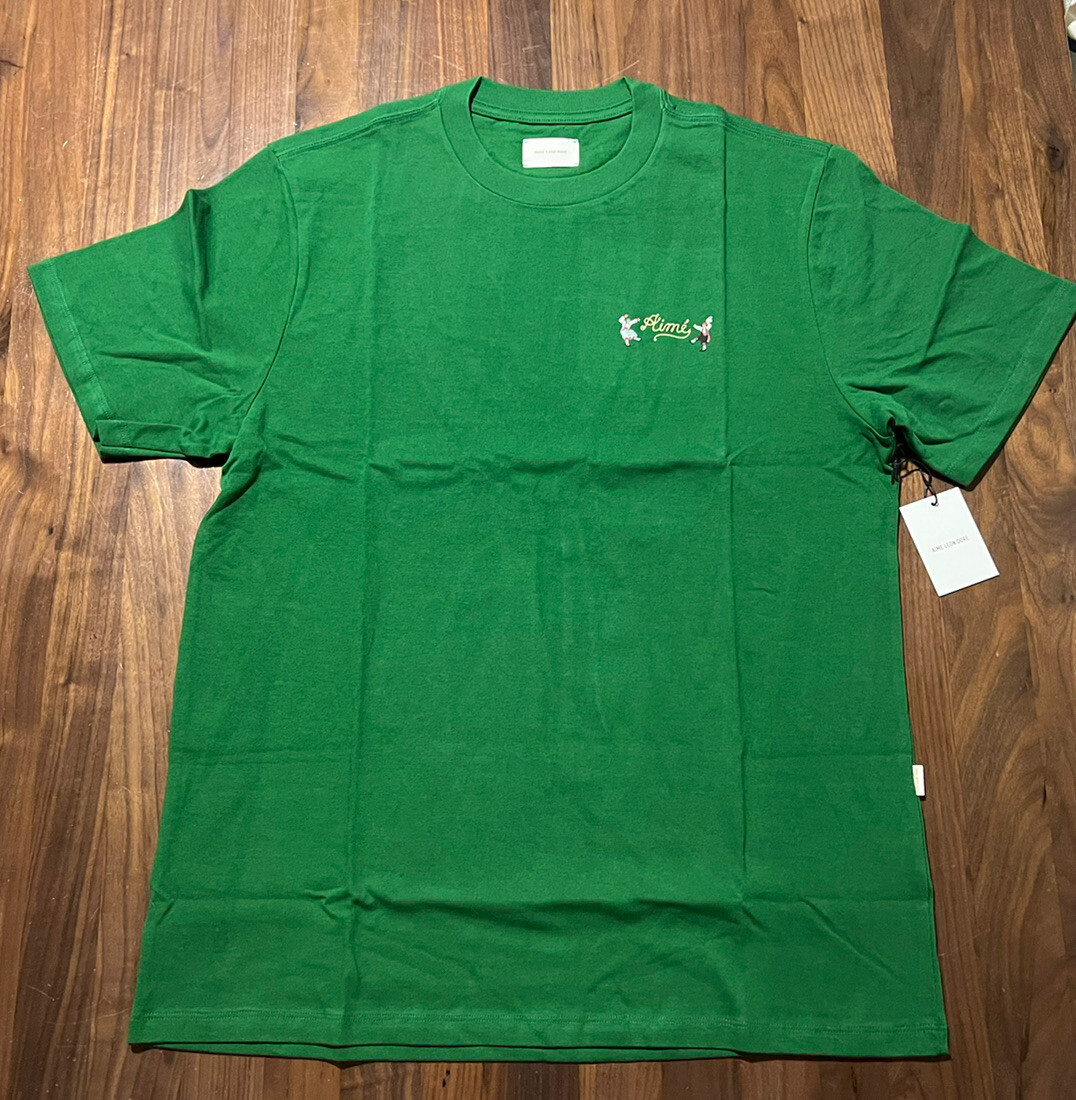 Aime Leon Dore ALD Village Graphic Tee Artwork Green Cotton T-Shirt FW22 Size XL gallery