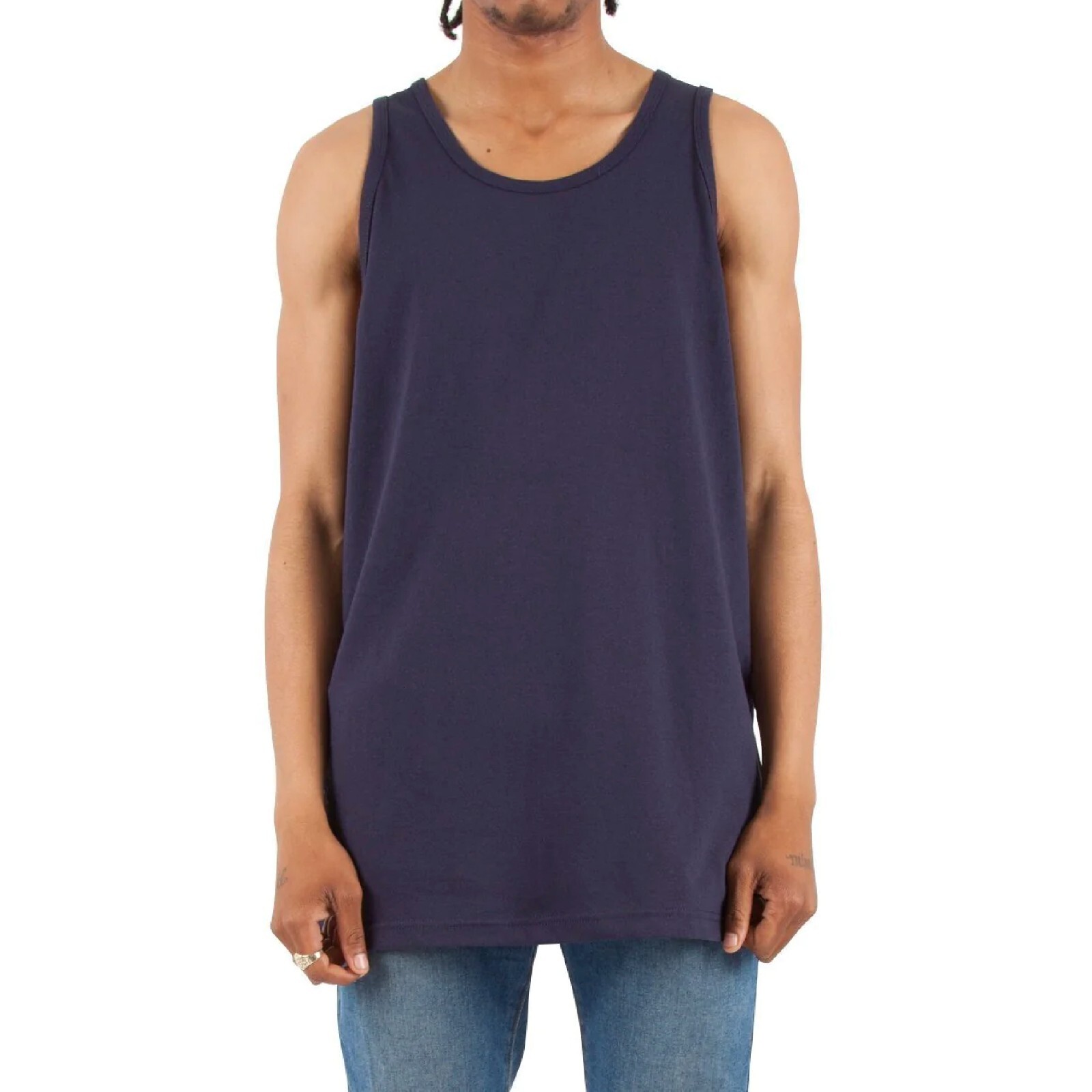 SHAKAWEAR MENS ACTIVE TANK TOP SHAKA WEAR CASUAL SLEEVELESS TANK TOP GYM SUMMER gallery