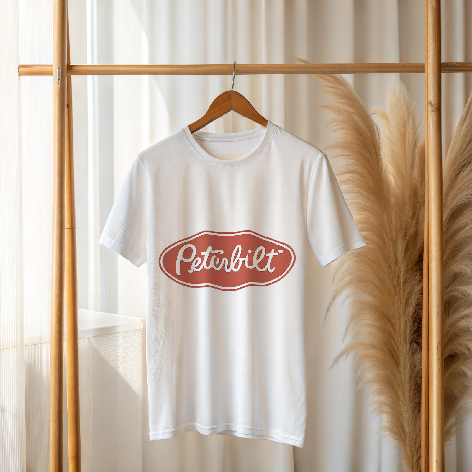 Peterbilt Logo T-Shirt – Classic Truck Brand Graphic Tee A319 gallery