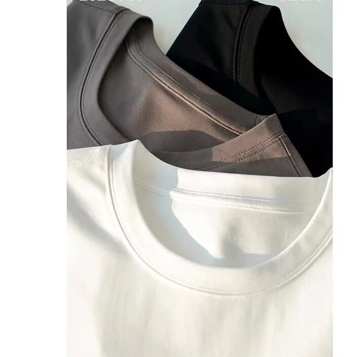 Mens 100% Cotton T Shirts High Quality Soft And Breathable, White, Size Small gallery