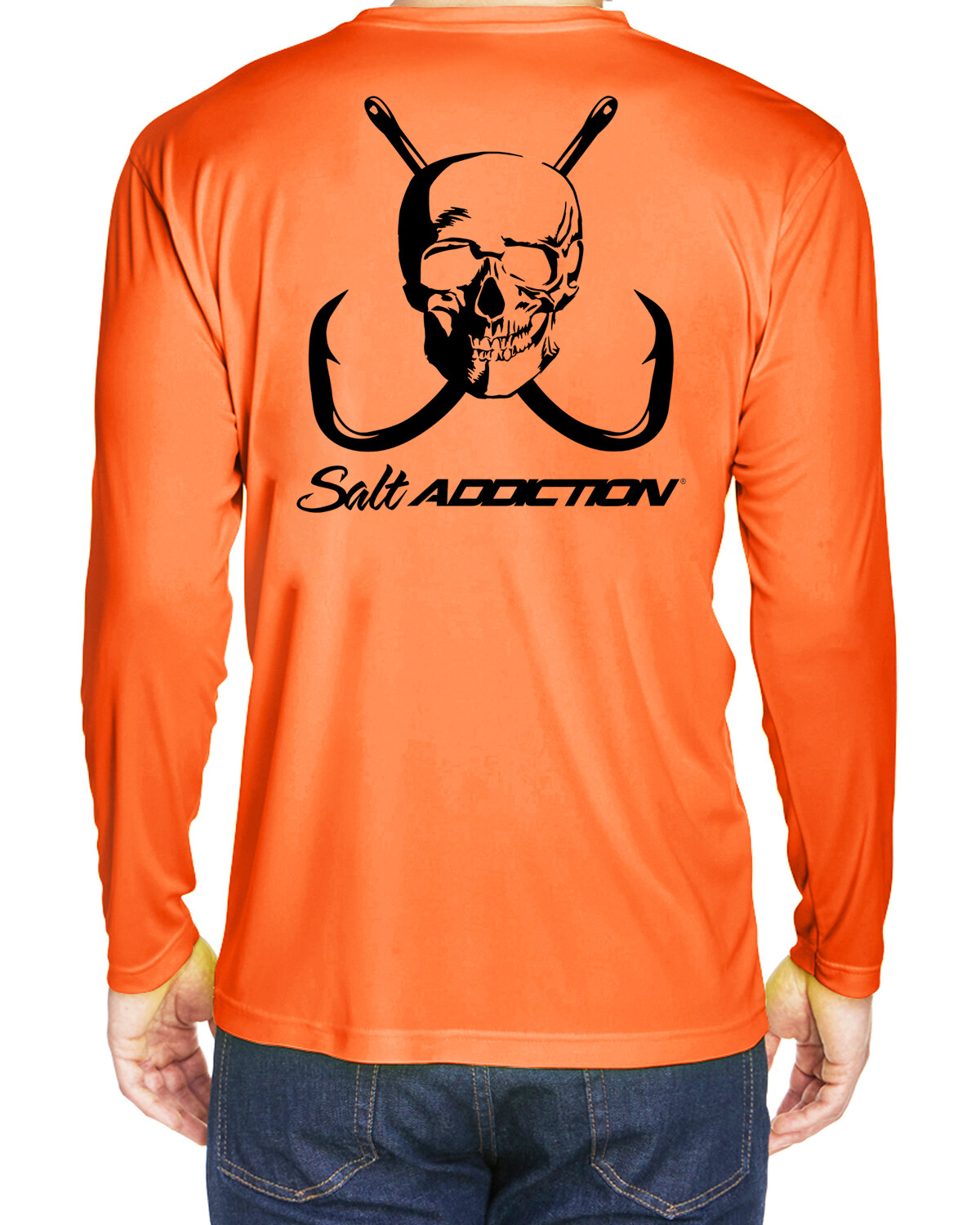 Salt Addiction t shirt microfiber performance poly fishing long sleeve 30+ UV gallery