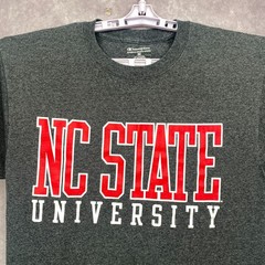 Champion N.C. State University Wolfpack T-Shirt Mens M Gray Football Basketball