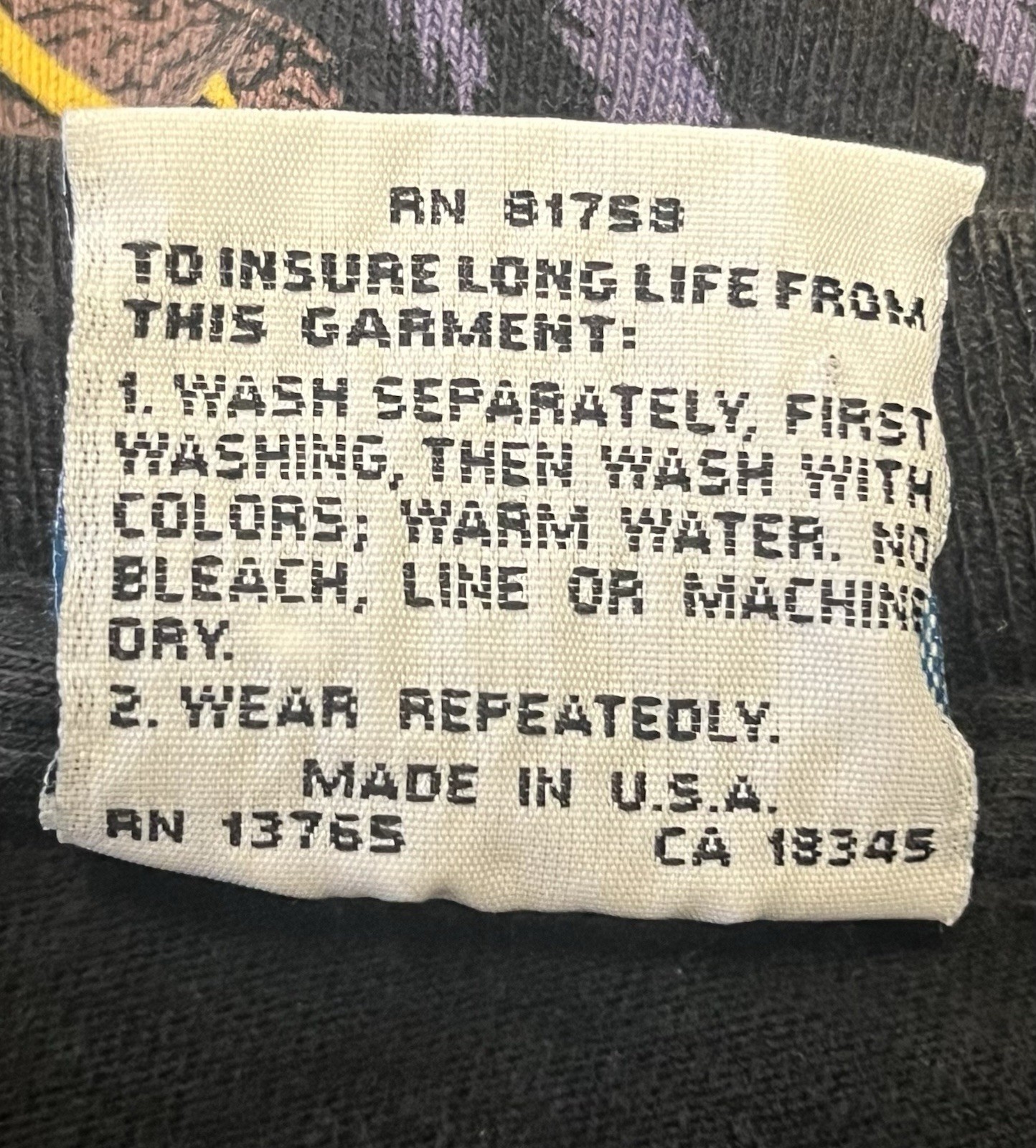 Liquid Blue Vintage Original 1994 Wizard X-Large All Over Print Single Stitch gallery