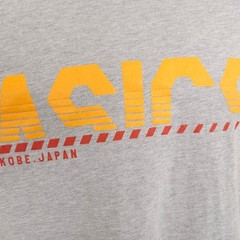 Asics T Shirt Mens Size Medium Gray Kobe Japan Headquarters Sportswear