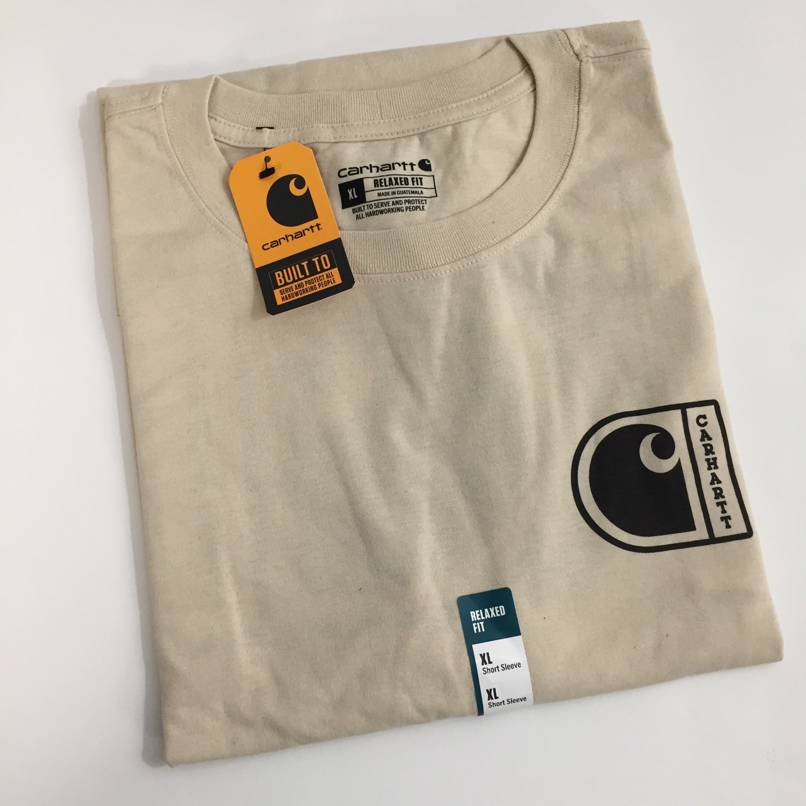 Carhartt Men's Relaxed Fit Lightweight Short-Sleeve C Back Graphic T-Shirt Tee gallery