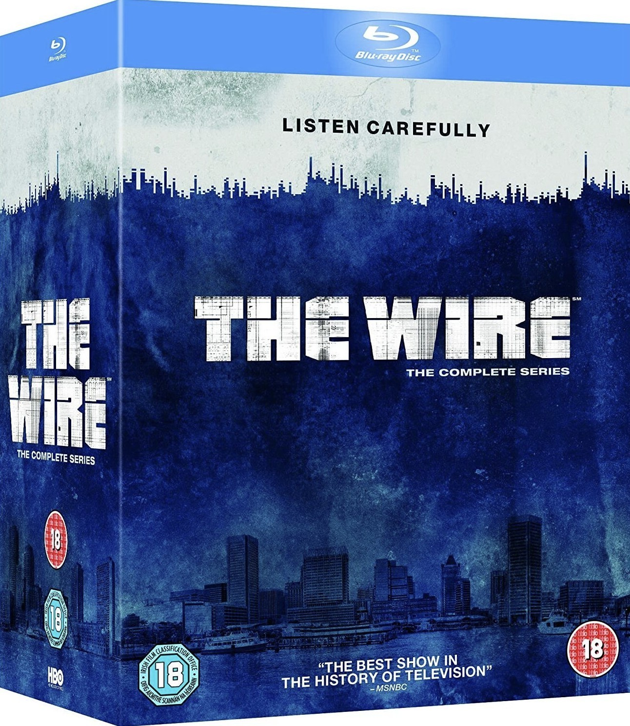 THE WIRE The Complete Series Blu-Ray Box Set BRAND NEW (Playable in USA/Canada)