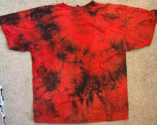 The Mountain Star Wars Theme Cat Red Tie-Dye Shirt, Brand New, Mens Size's gallery