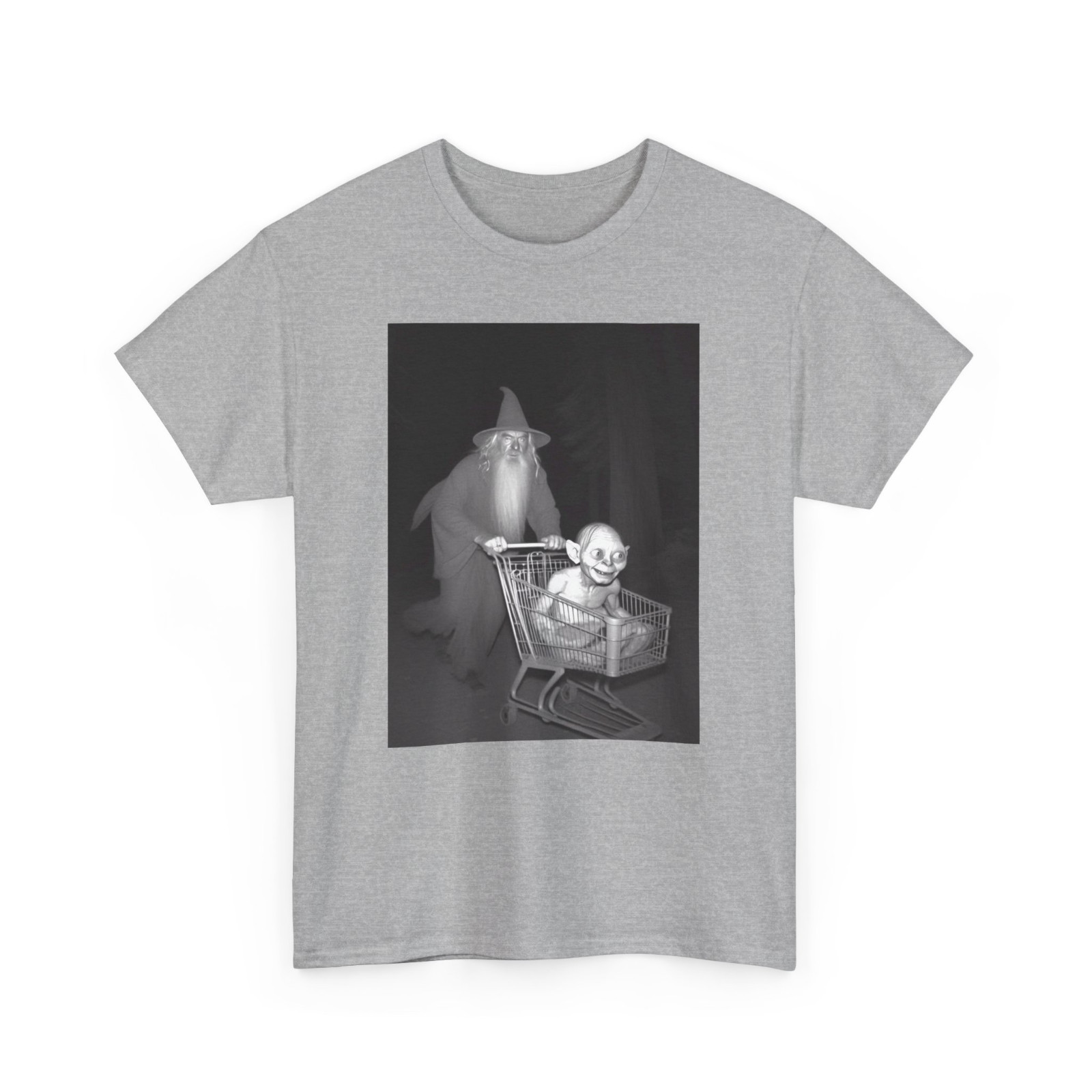 Gandalf and Gollum T-Shirt, Lord of the Rings T-Shirt, Christmas Gift, Geek Gift gallery