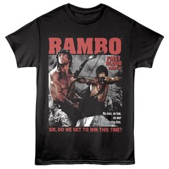 Rambo 2 Win This Time Men’s T Shirt
