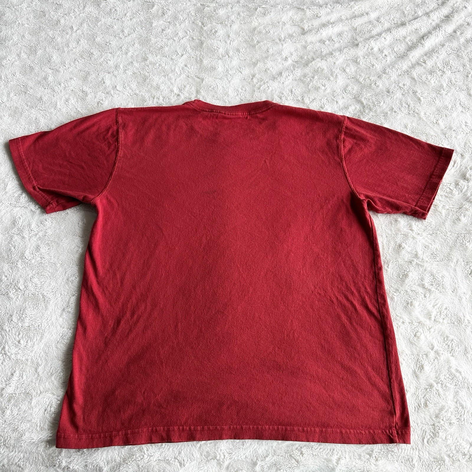 Red Canoe Canada Shirt Tee Mens Large Maple Leaf Canadian Cotton Classic Logo SS gallery