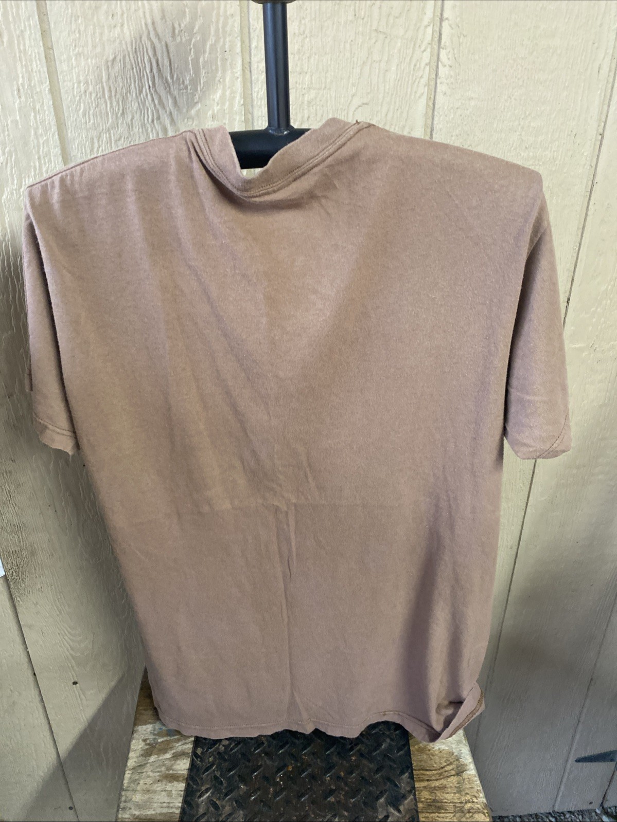 Vtg Brown Mens Large Sp0100 Campbellsville Military T-Shirt 100% Combed Cotton gallery