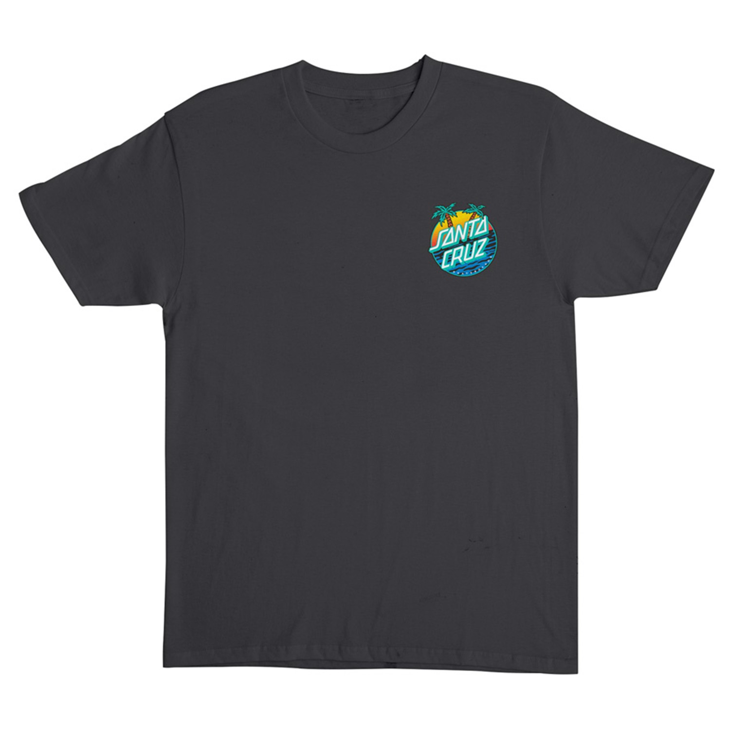 Santa Cruz Skateboards Shirt Retreat Dot Vintage Black gallery
