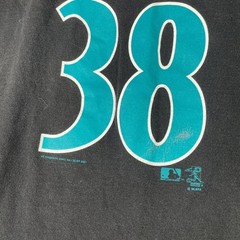Vintage Arizona Diamondbacks Curt Schilling Shirt Mens Large Black Y2K Lee Sport