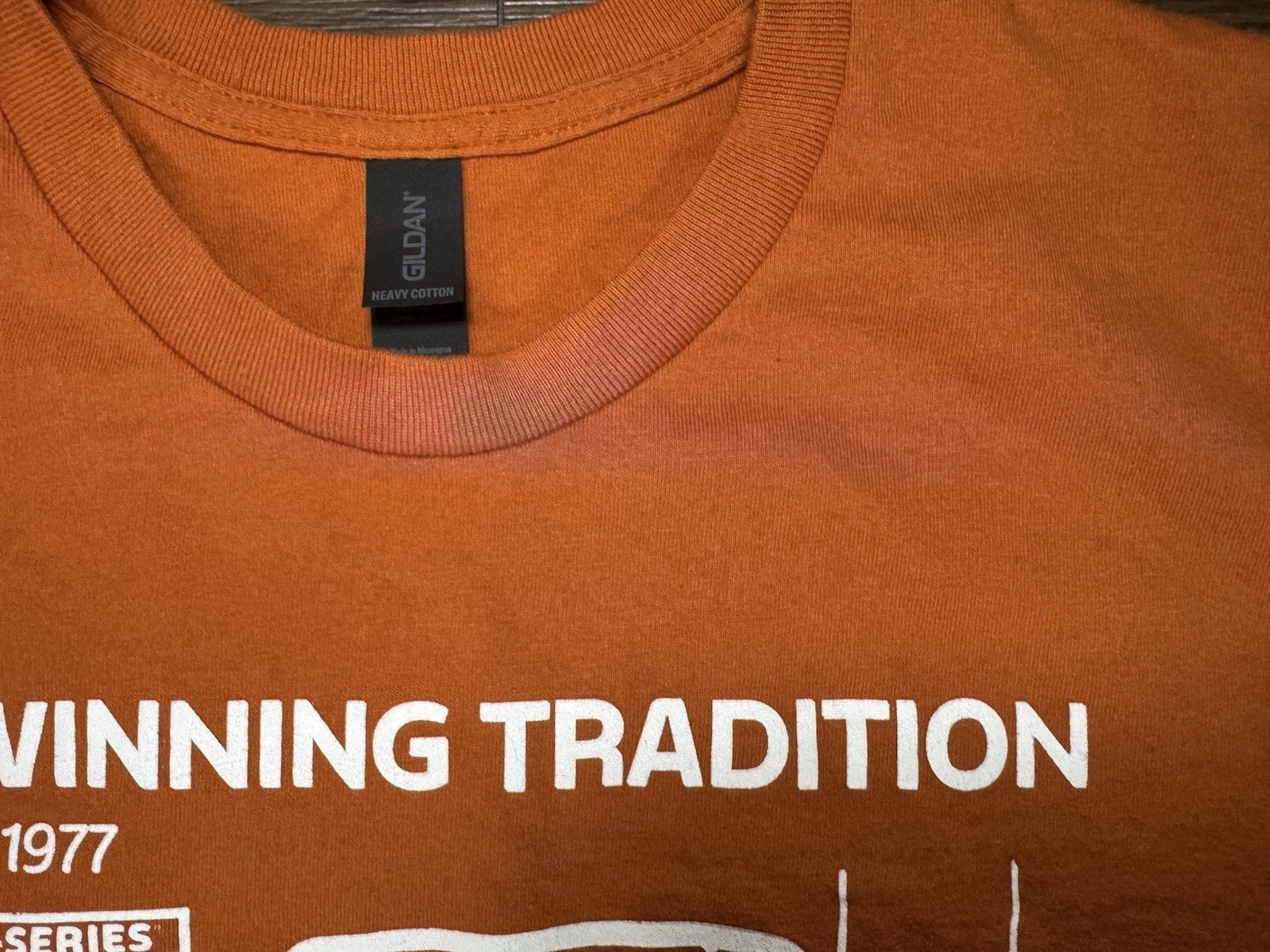 1977 Ford Truck T-shirt ( Texas Longhorns) Size Large - See Description gallery
