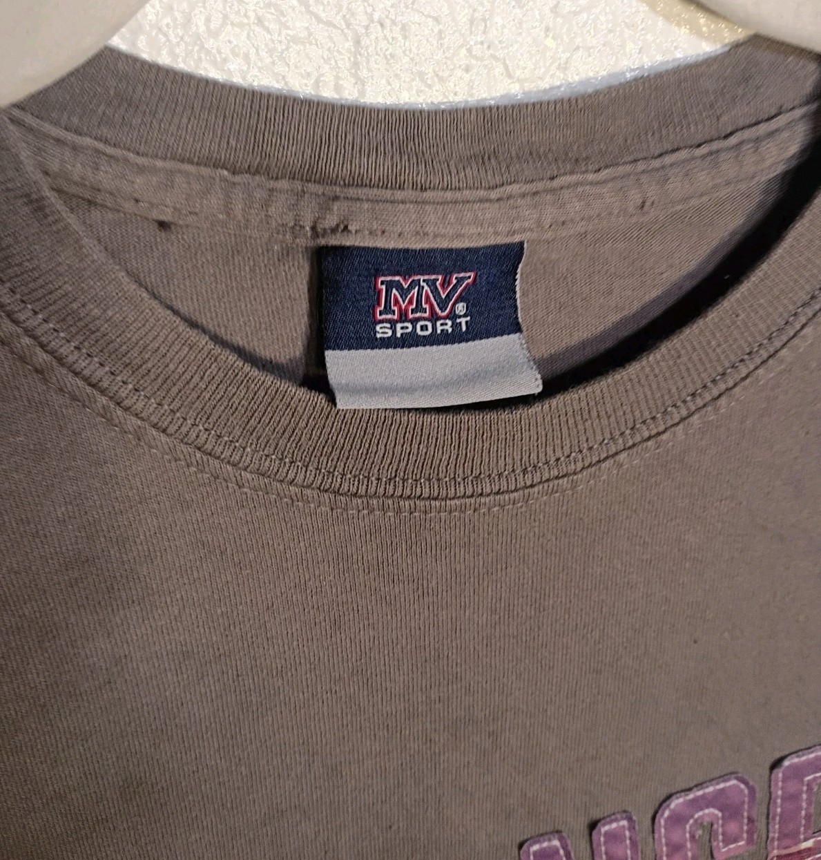 MV Sport Los Angeles T-Shirt Brown Graphic Tee City Skyline Size S gallery