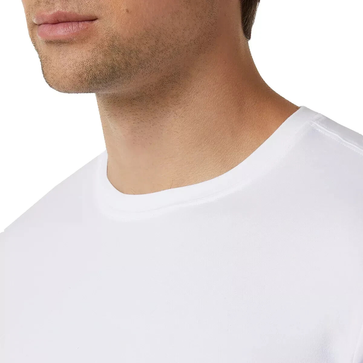 32 Degrees Cool Men's 3 Pack Short Sleeve Crew Neck Shirt, White, Size XL gallery