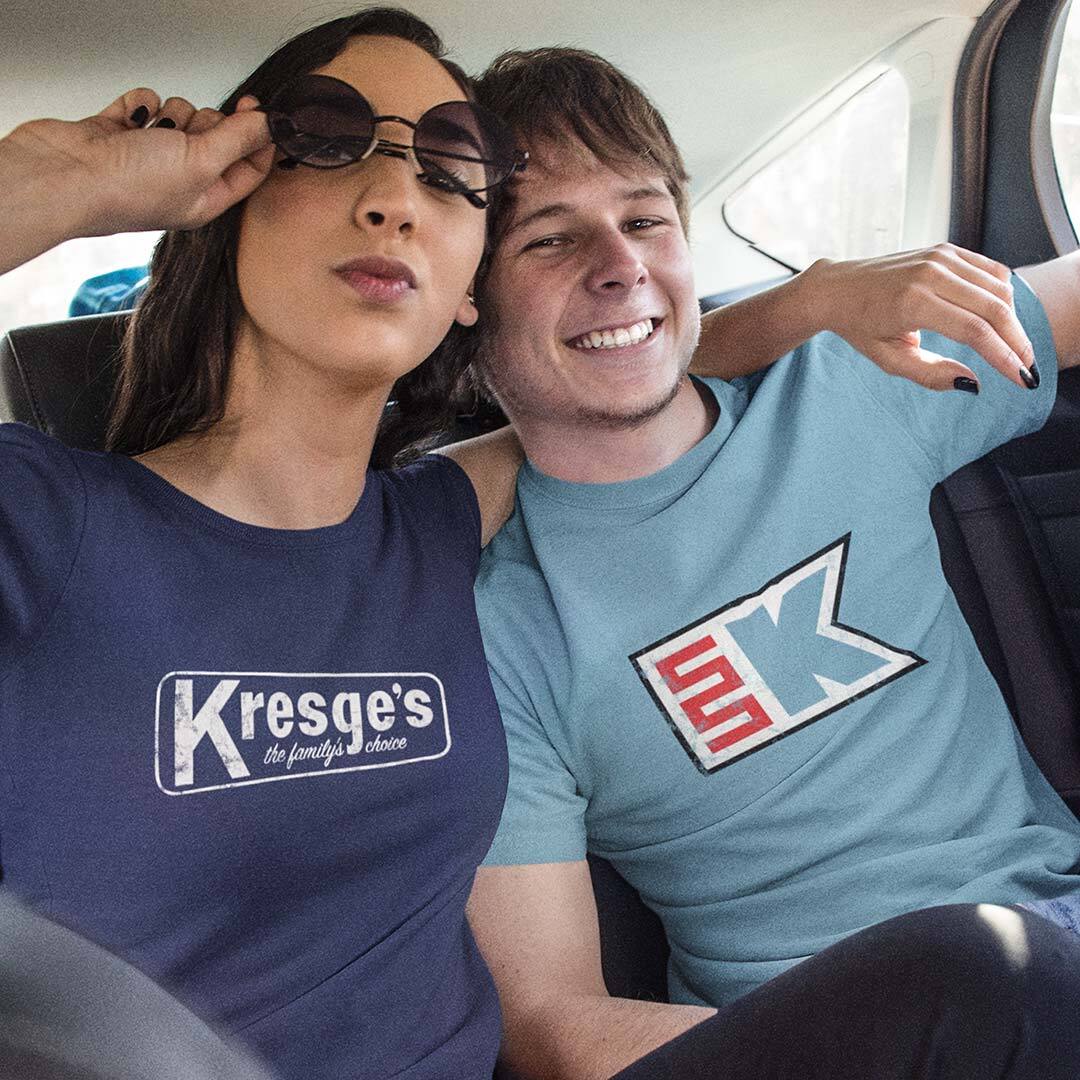 Kresge’s Discount Stores Unisex Retro T-shirt – Bygone Brand Tees