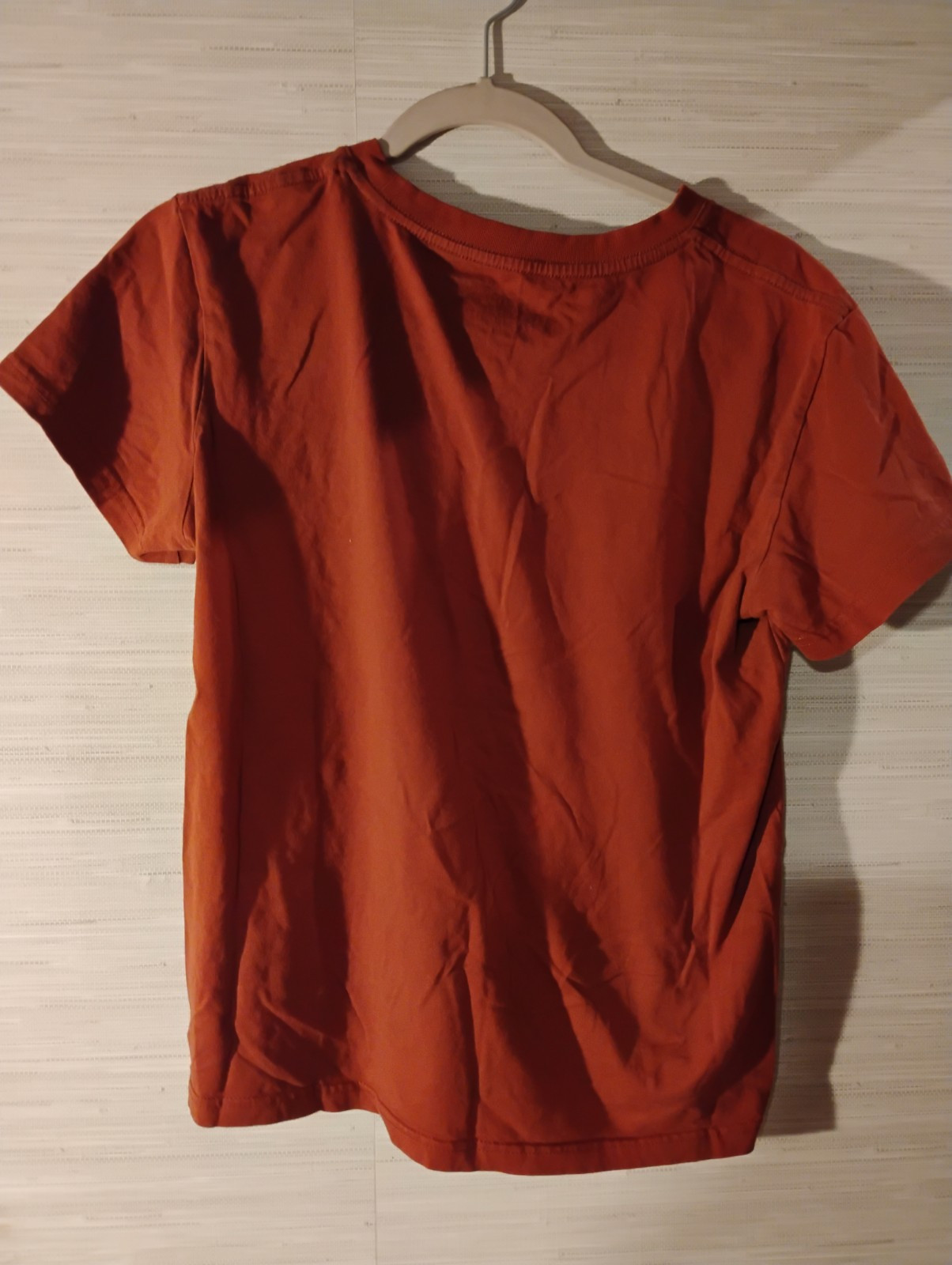Dutch Brows Medium Orange Short Sleeve Tee Wavy 70's Embroidered Logo Retro gallery
