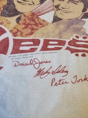 Vtg 80s The Monkees 20th Year Anniversary Single Stitch Band T-Shirt Size L