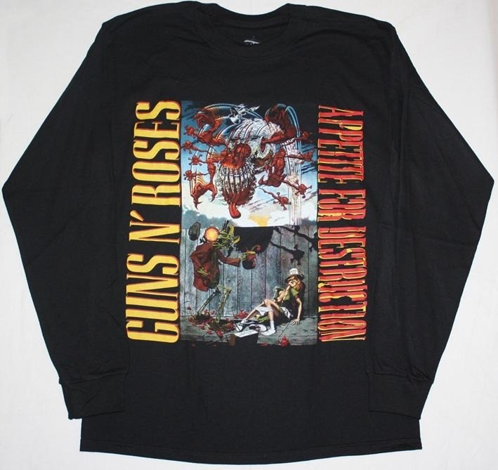 Retro APPETITE FOR DESTRUCTION'87 Unisex Long Sleeve S-5XL (2-sided) gallery