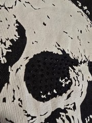 Mid Cult “Eagle” size XL Embellished, Distressed, Heavyweight T-shirt Black.