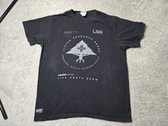 Lifted Research Group Graphic Print T Shirt Size XL Color Black Life Roots Grow