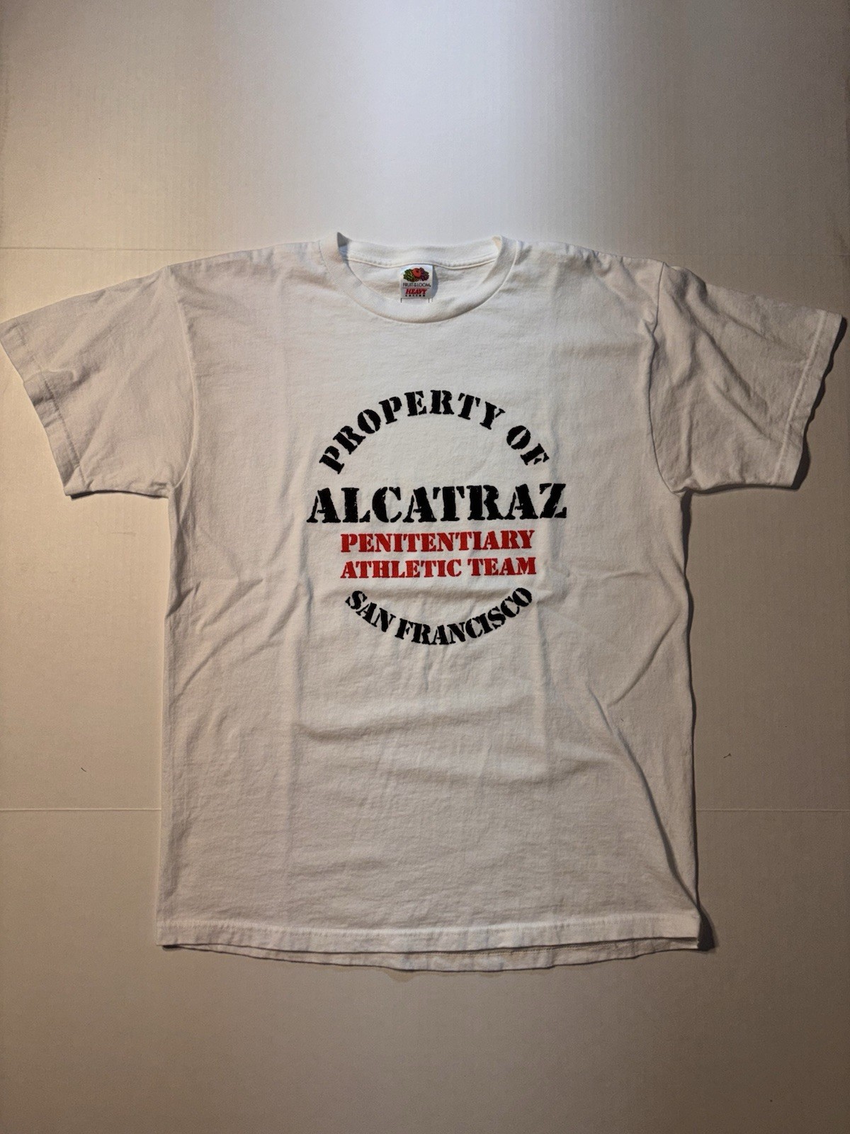Vtg Alcatraz Penitentiary Athletic Team San Francisco 90s USA Men’s T-shirt Sz L