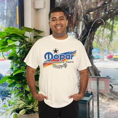 New Mopar Racing Performance Sport Logo American Funny T Shirt USA