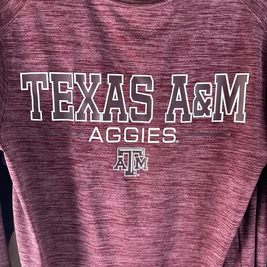 Aggie Long Sleeve Men's Small Augusta Sportswear Moisture mgmt Texas A&M gallery