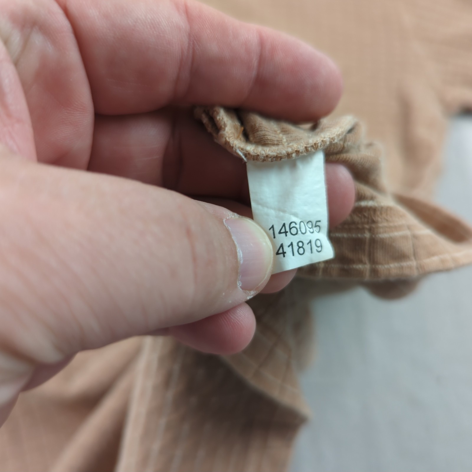 Territory Ahead Shirt Mens Large Brown Henley Thermal Waffle Pullover gallery