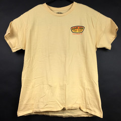 Ron Jon Large (40 in Chest) Yellow Alligator Hammock Palm Coco Beach Florida Tee