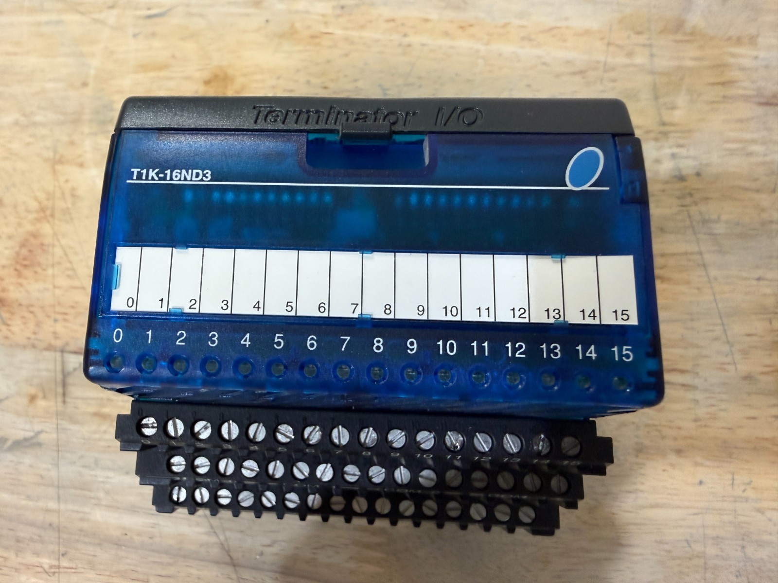 Automation Direct Terminator T1K-16ND3 with T1K-16B Base