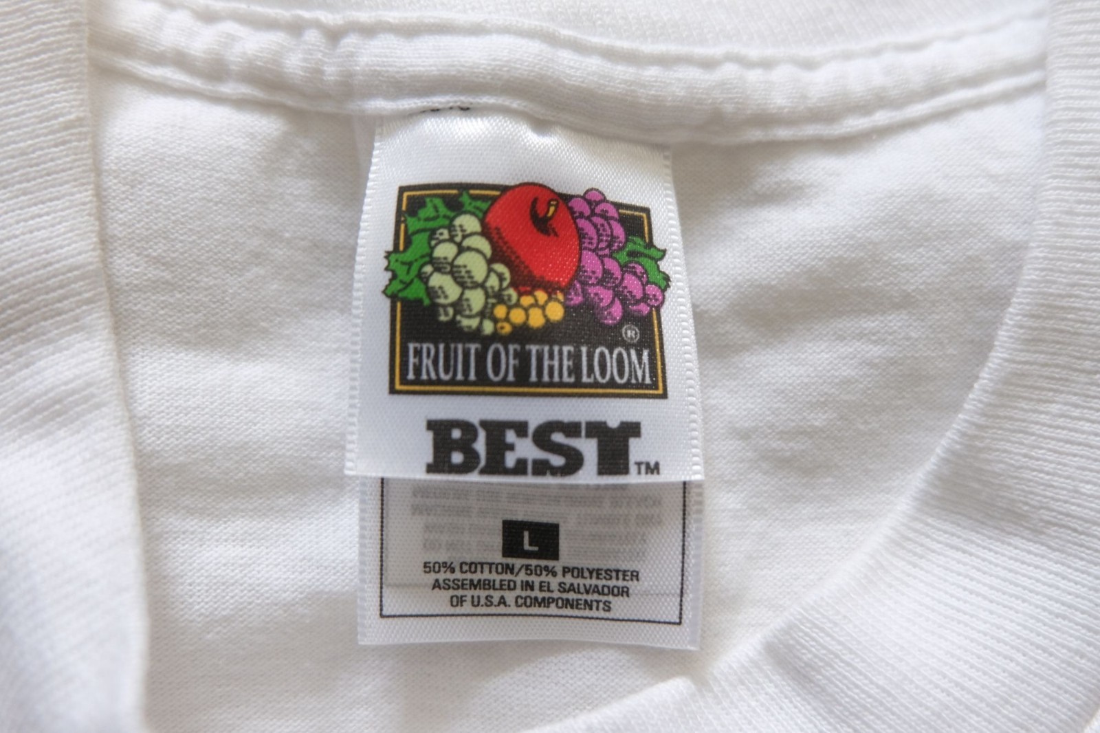 FRUIT OF THE LOOM VTG 90s FOTL RETRO BEAR GOOD FRIENDS VTG GRAPHIC T SHIRT SZ L gallery