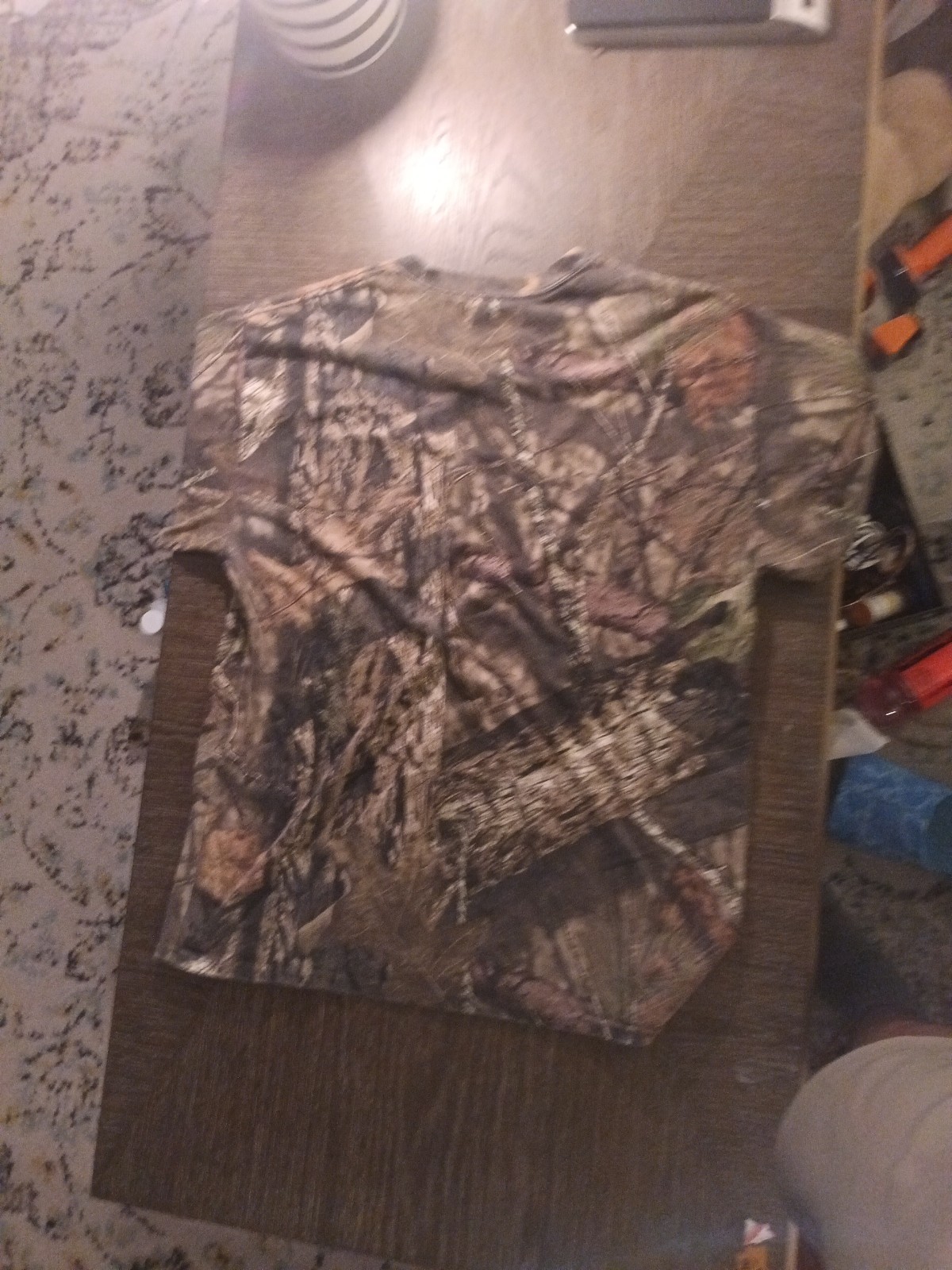 Mossy Oak Country Roots Camo T Shirt Short Sleeve Hunting Camouflage Size L gallery