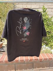 Primitive x Naruto Shippuden Itachi Crows T-Shirt Size XL Black Pre-Owned
