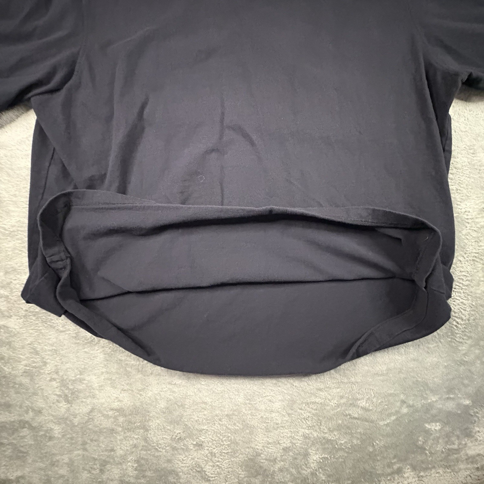Lands' End Men's 2XL Black Cotton T Shirt SEE DESCRIPTION gallery