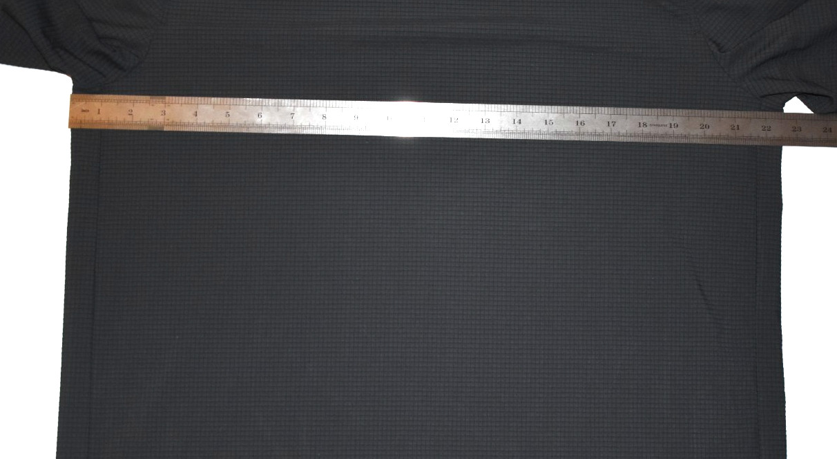 Jacques NY Men's Size L Gray Ribbed Performance T Shirt Polyamide Blend gallery